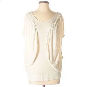 The Podolls (Anthropologie) Cream Top - M